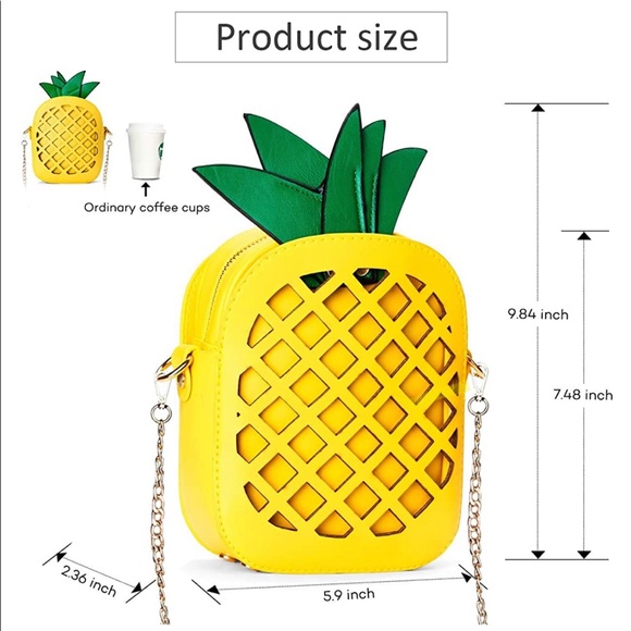 🆕Pineapple Purse 🆕 - Picture 4 of 5